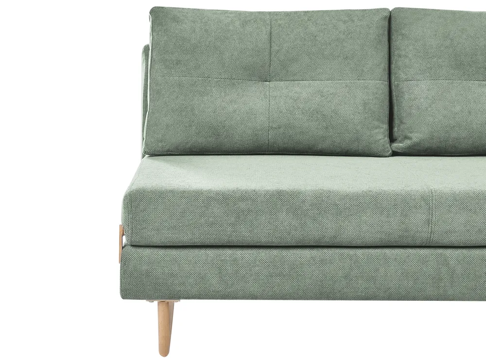 Sofa Set 6-Sitzer JERSLEV Stoff Hellgrün_1013713