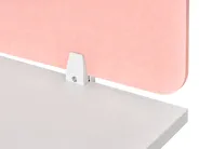 Desk Screen SPLIT 80 x 50 cm Peach Pink_1050621