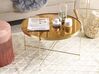 Couchtisch LUCEA Sicherheitsglas Gold