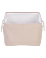 Set of 3 Baskets DARQAB Cotton Taupe_849713