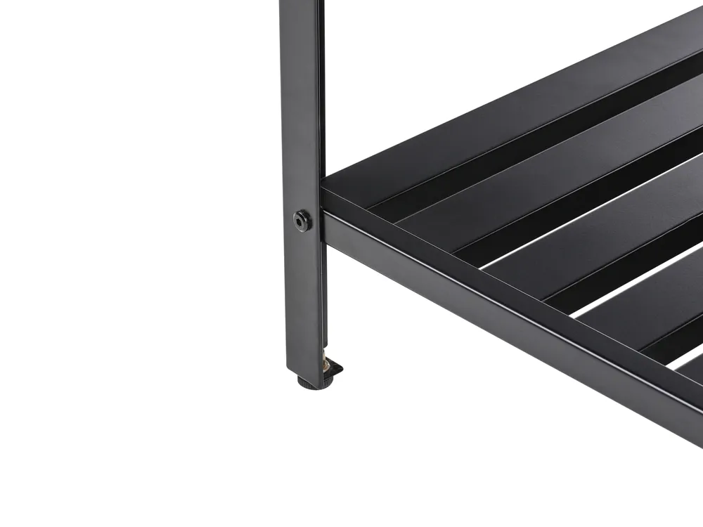 Outdoor-Küchenschrank MAENZA Schwarz Metall_981353
