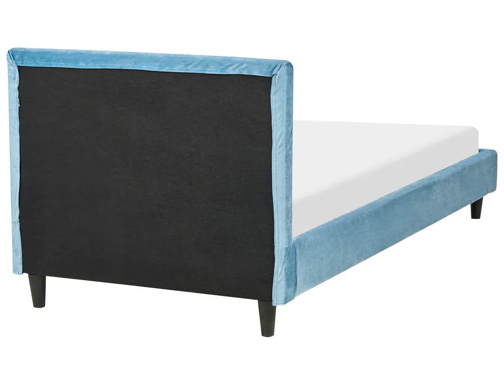 Bed Frame Cover Velvet FITOU 90 x 200 cm Light Blue_875360