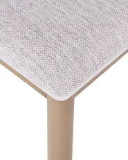 Schminktisch mit Spiegel und Hocker ROSEY LED Weiß_1071077