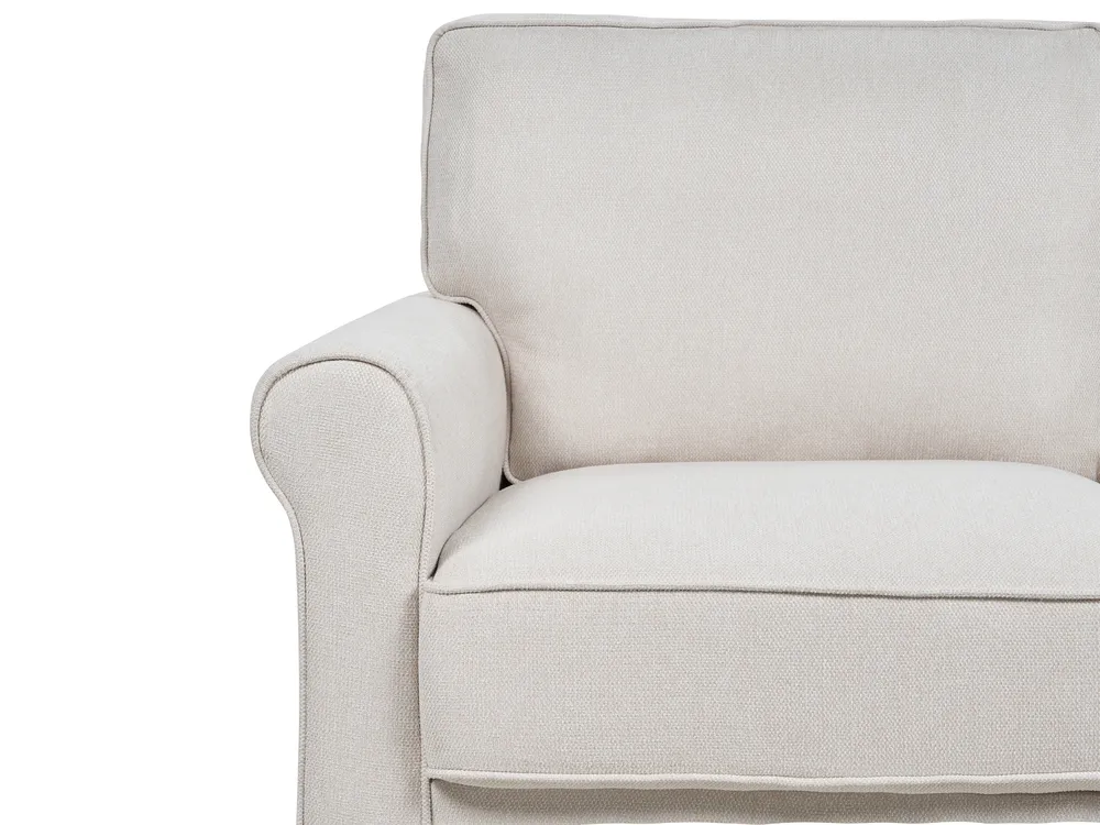 Sofa 2-Sitzer RONNEBY Stoff Beige_926448