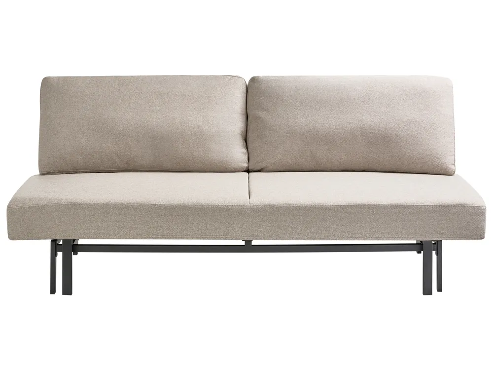 Schlafsofa 3-Sitzer ROYKKA Stoff Beige