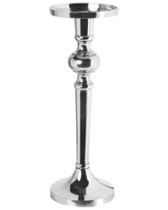 Kerzenständer SANAFA 41 cm Metall Silber_765635