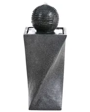 Gartenbrunnen LED ACQUACHETA Graphitgrau_984387