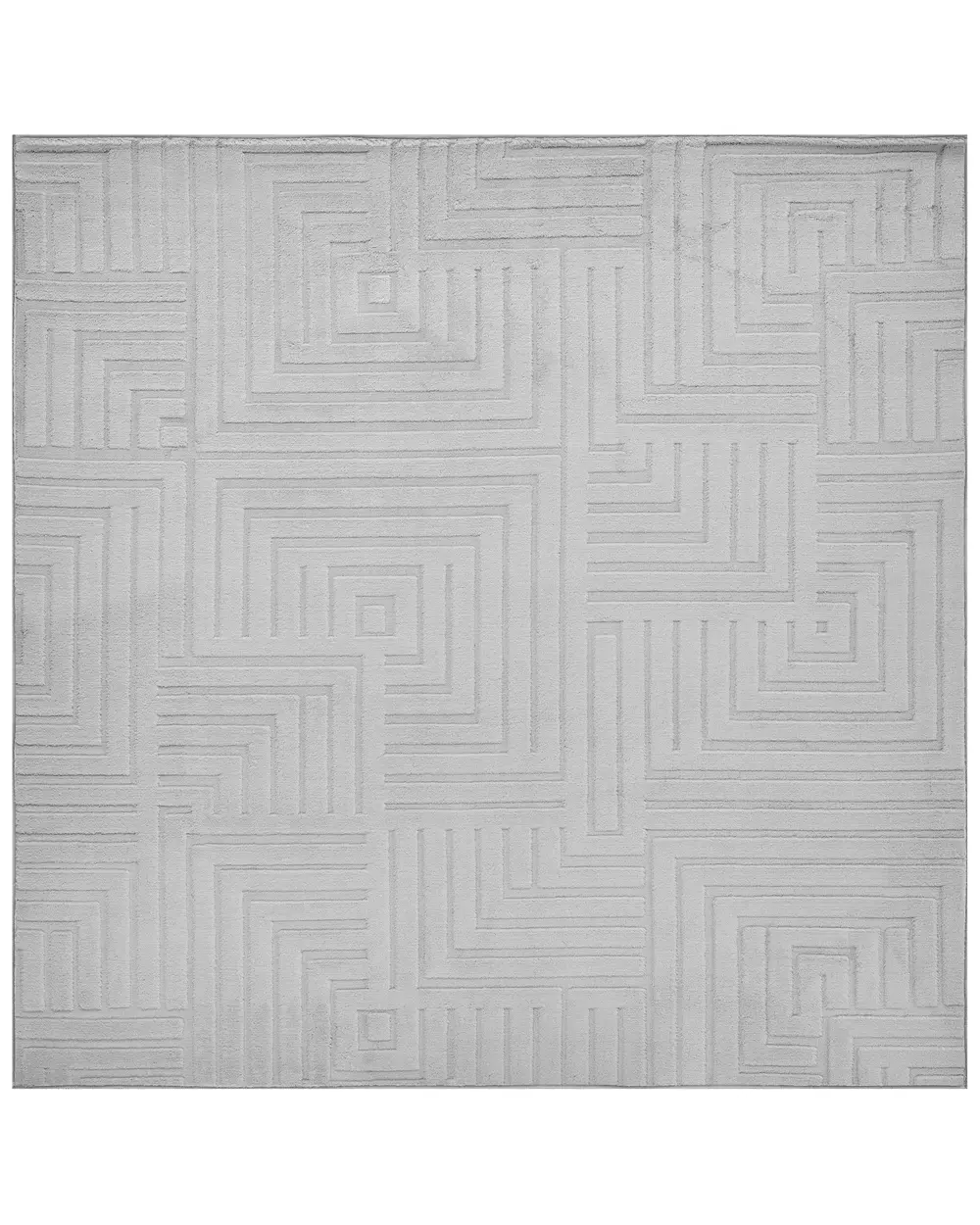 Rug TAMIREL Grey 160 x 160 cm