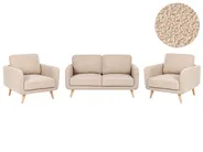 Sofa Set 4-Sitzer KILJA Bouclé Beige_1113587