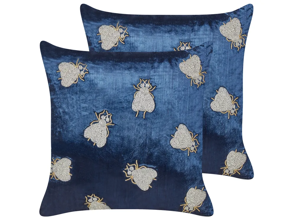Avoin Set Di 4 Federe Per Cuscino 45x45 Cm Con Scritta Buffalo – Morbide E Colorate Per Divano O Letto - 2