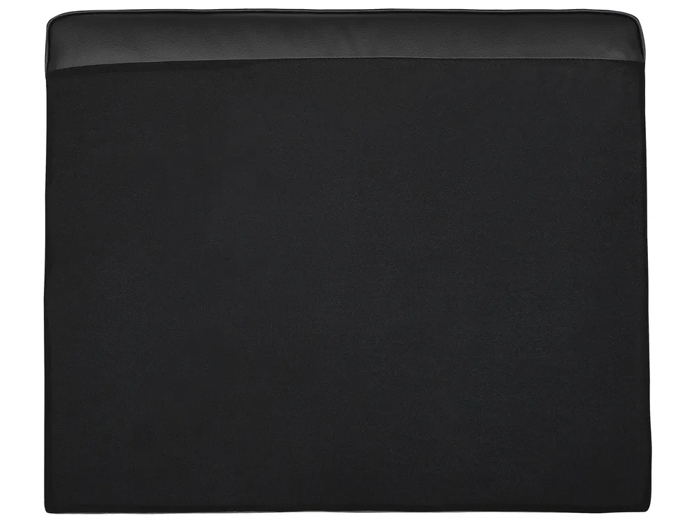 Sofa 3-Sitzer SAVALEN Echtleder Schwarz_723700