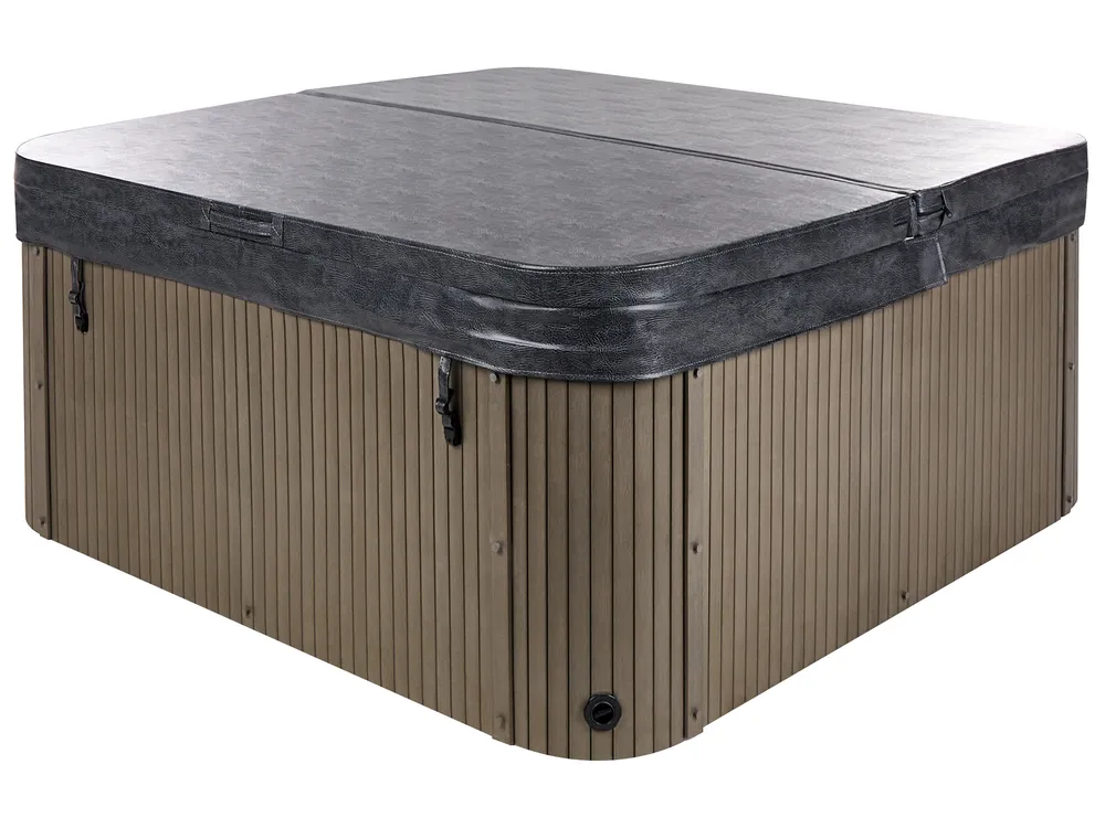 Outdoor Hot Tub with LED CALIMA White_965256