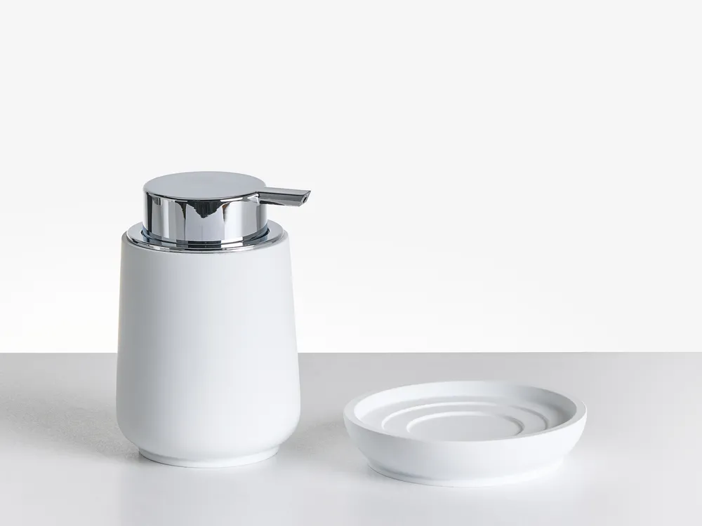 Badaccessoires Set 4-teilig SUCHES Weiß_996532
