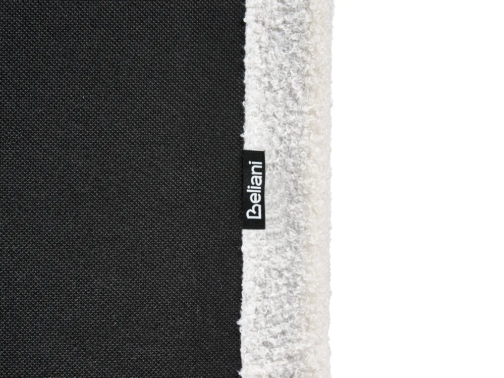 Ottoman Bed LORIENT Boucle Off-White 160 x 200 cm (EU King Size)_1040181