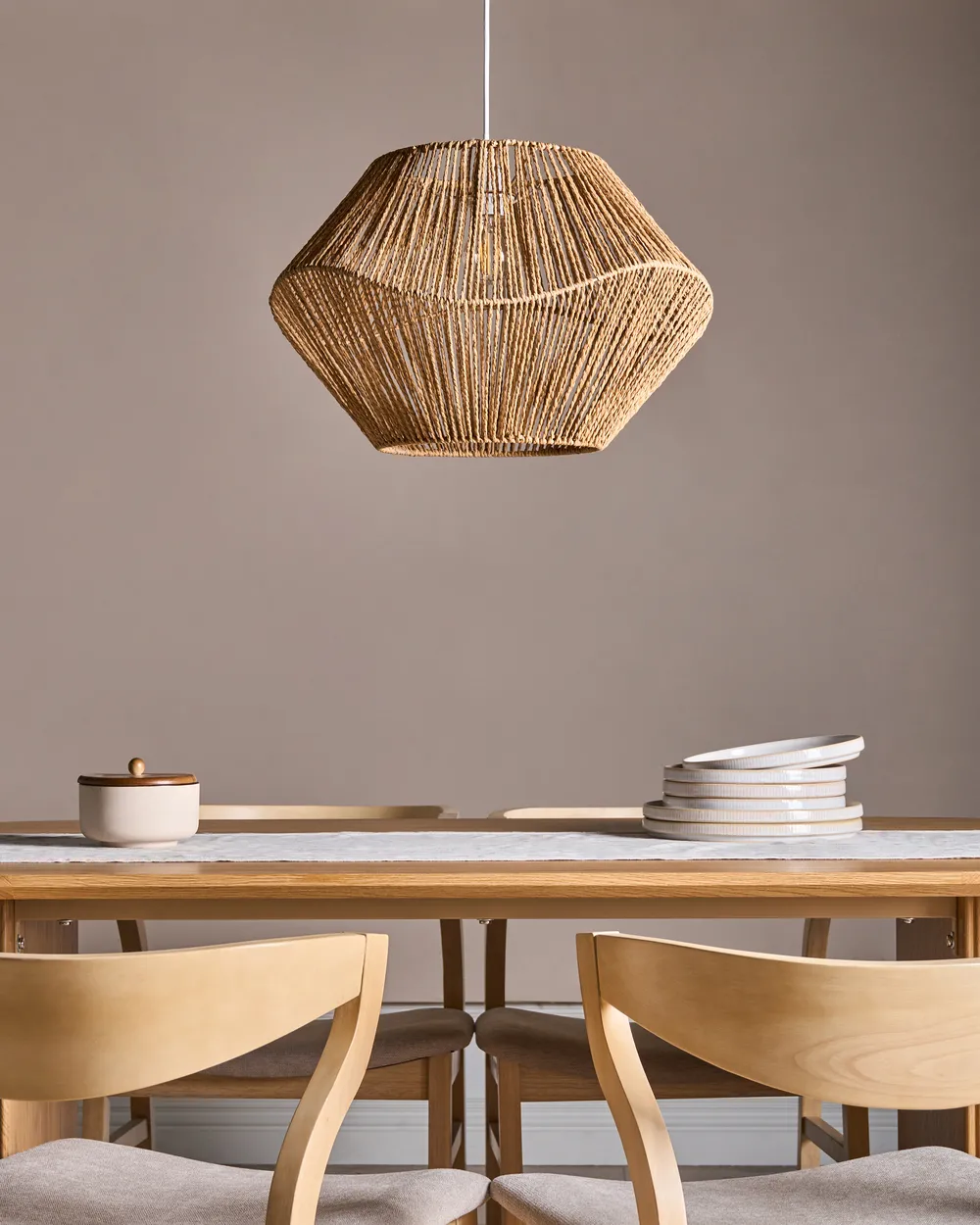 Pendant Lamp YAMBOU Paper Rope Natural_1008456