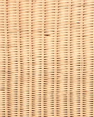 Gartensessel mit Ottomane AIGANI Rattan Naturfarben_999439