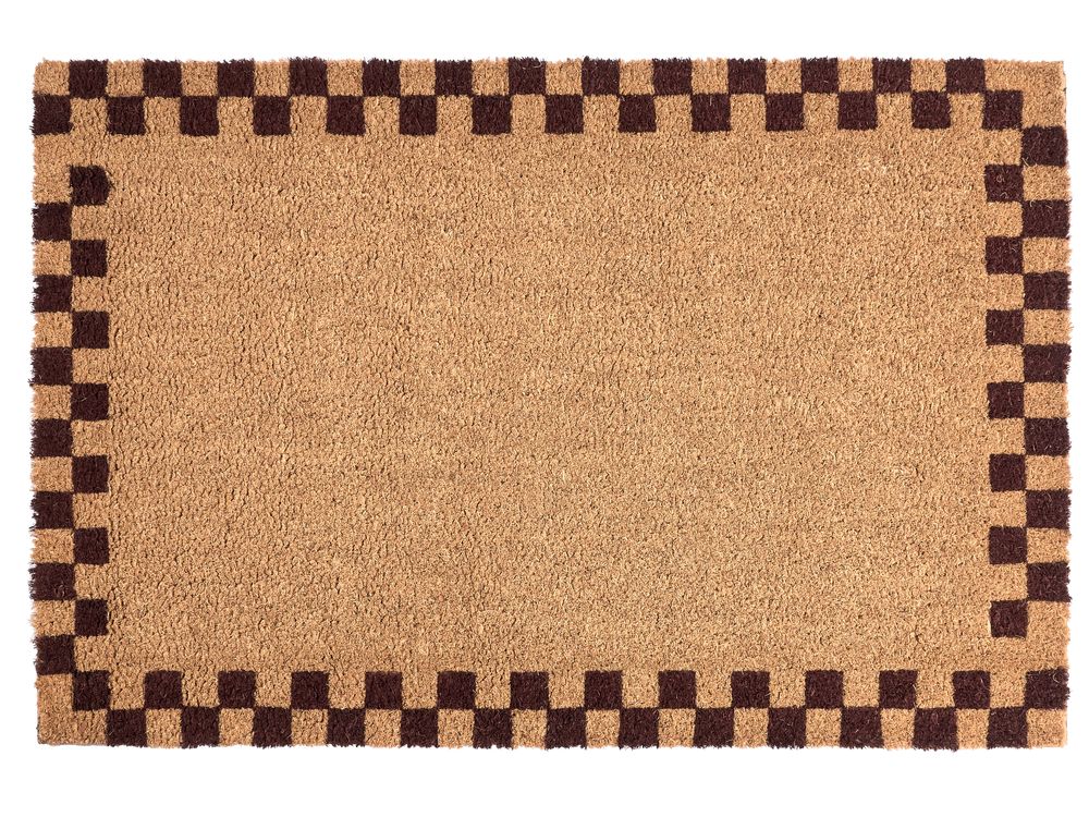 Paillasson SAGADA Beige/marron 60 x 90 cm Fibre de coco