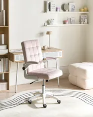 Office Chair DANDY Velvet Pastel Pink_1053026