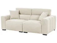 Sofa 3-Sitzer FAUSKAN Stoff Beige_969021