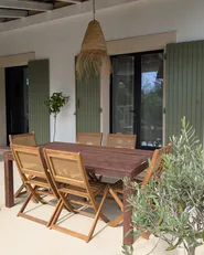 Gartenstuhl 2er Set PARAGGI zertifiziertes Akazienholz Dunkelbraun_982792