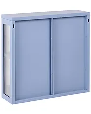 Wandschrank HARLYN 60 cm Metall Blau_1160877
