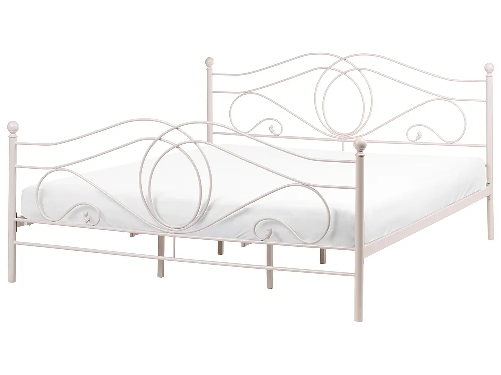 Bed metaal zwart in diverse formaten LYRA