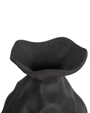 Flower Vase COONTAIL 31 cm Stoneware Black_935258
