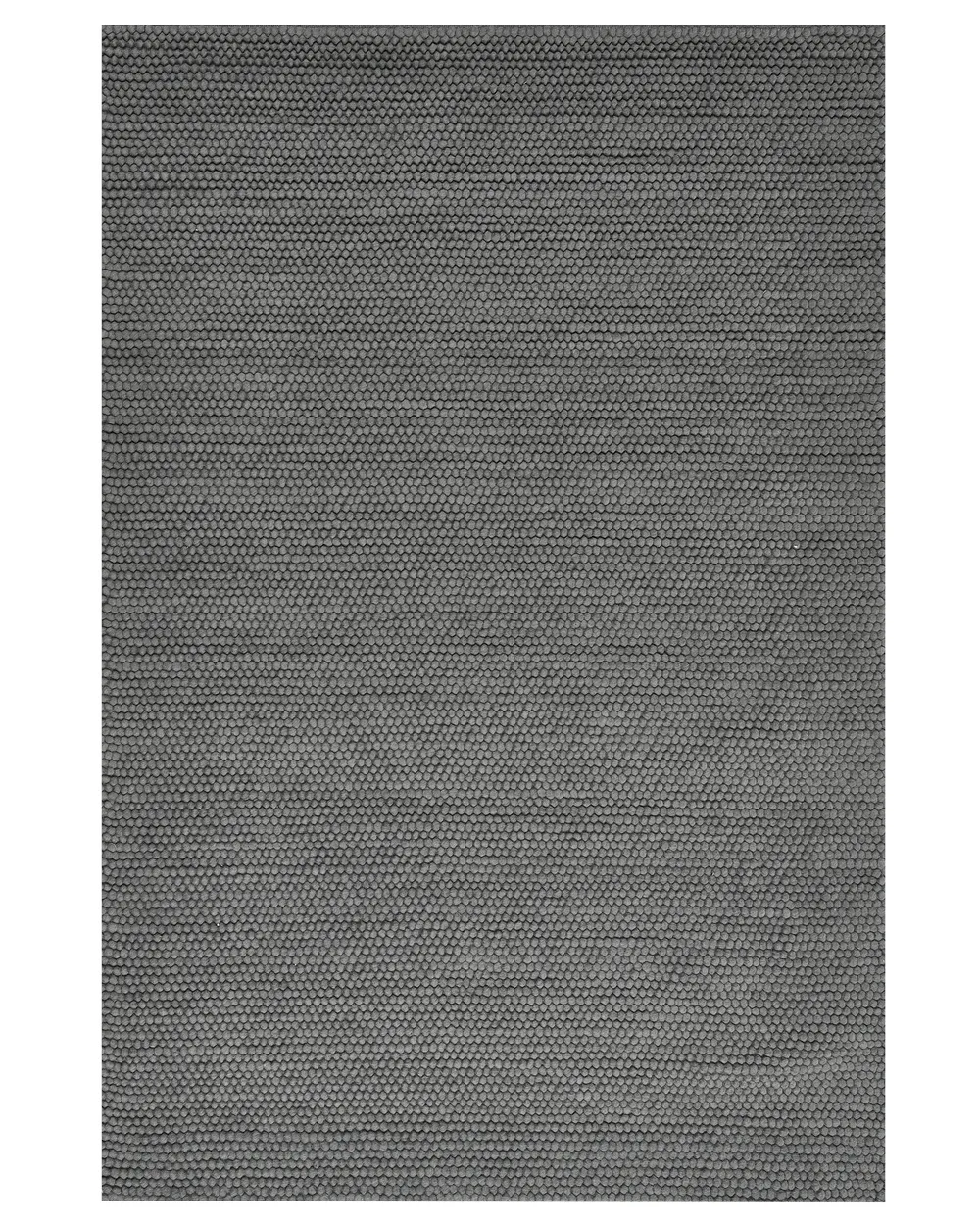 Teppich KORDEA Grau 160 x 230 cm Wolle