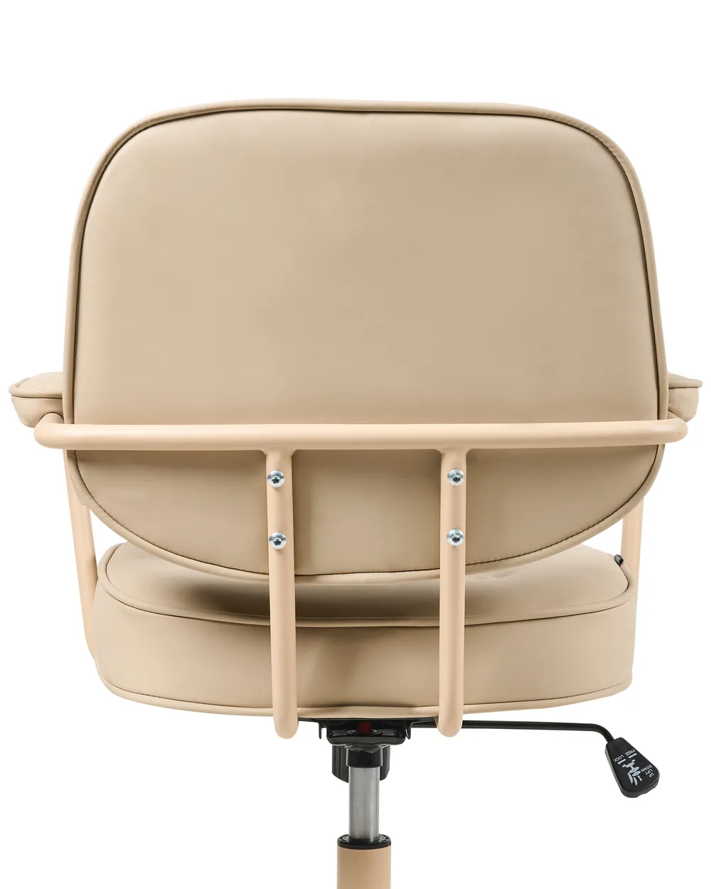 Schreibtischstuhl PARAMUS Kunstleder Beige_1007071