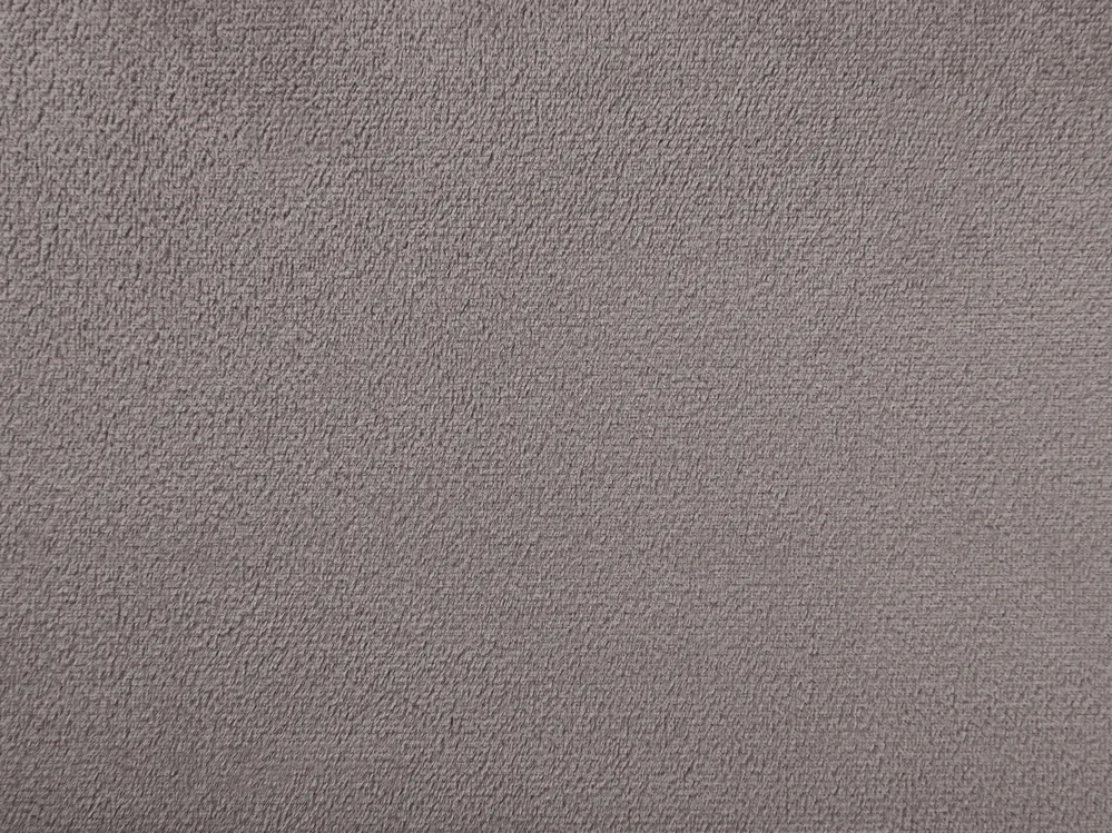 Bett mit Stauraumbank NOYERS Samtstoff Grau 140 x 200 cm_920488