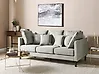 Sofa 3 Seater FENSTAD Fabric Light Grey