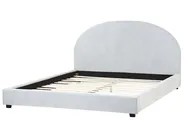 Wasserbett Stoff VAUCLUSE 180 x 200 cm Hellblau_968926