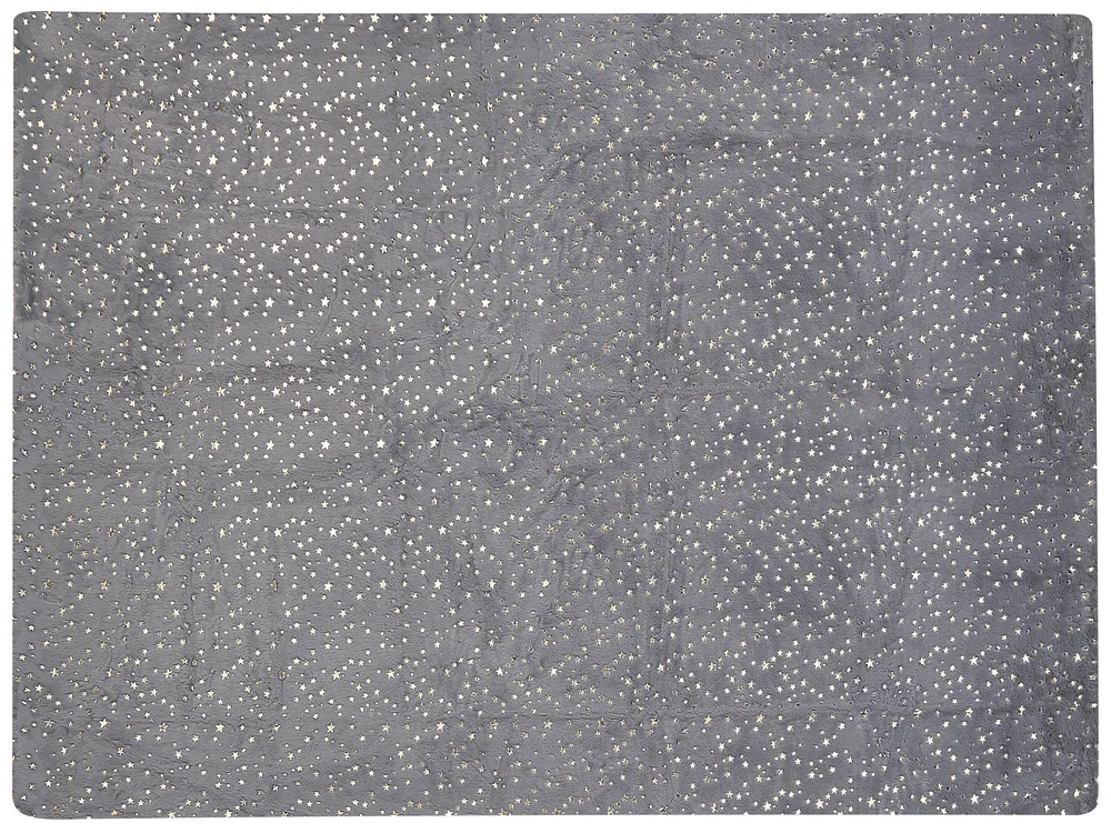 Blanket ALAZEYA 150 x 200 cm Grey_820218