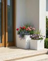 Blumenkübel PAROS 30 cm Weiß