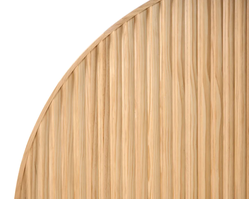 Bett mit Lattenrost Kiefernholz MASCORTEL 180 x 200 cm Hellbraun_1079540