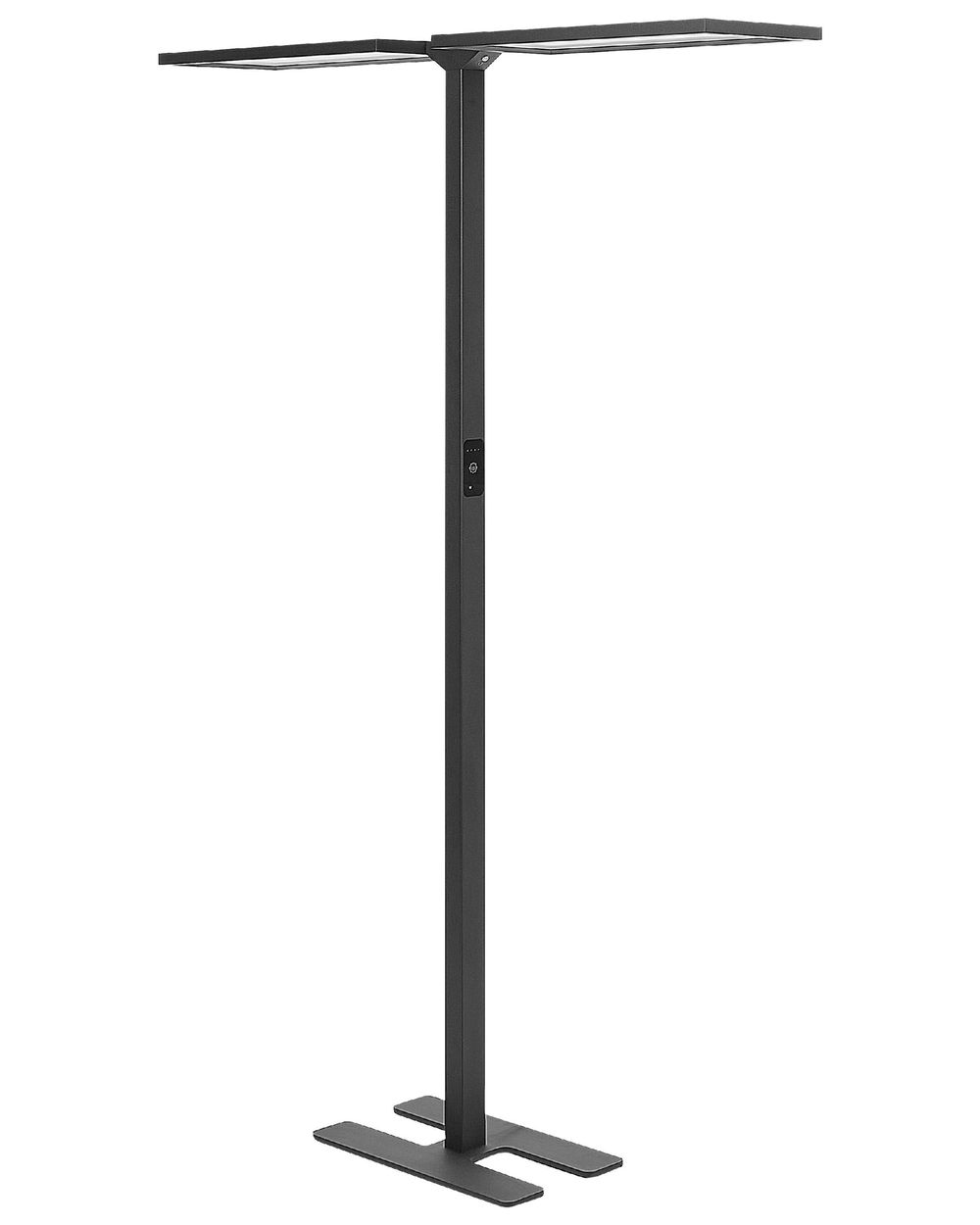 LED staande lamp SCULPTOR Met bewegingssensor Metaal Zwart