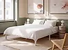 Bett ohne Kopfteil Kiefernholz TALAIRAN 180 x 200 cm Weiß