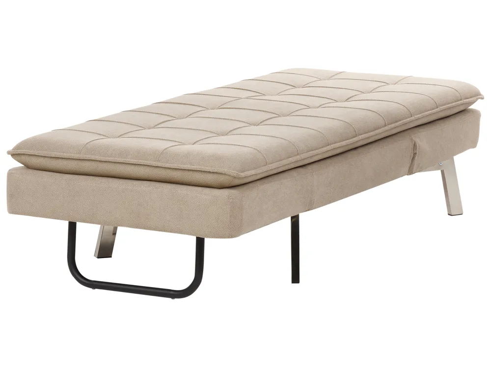 Chaiselongue LOIRET Stoff Beige_927298