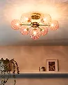 Deckenlampe ANADYR Glas Rosa