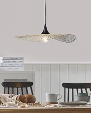 Pendant Lamp FLOYD Bamboo Wood Light Brown_792266