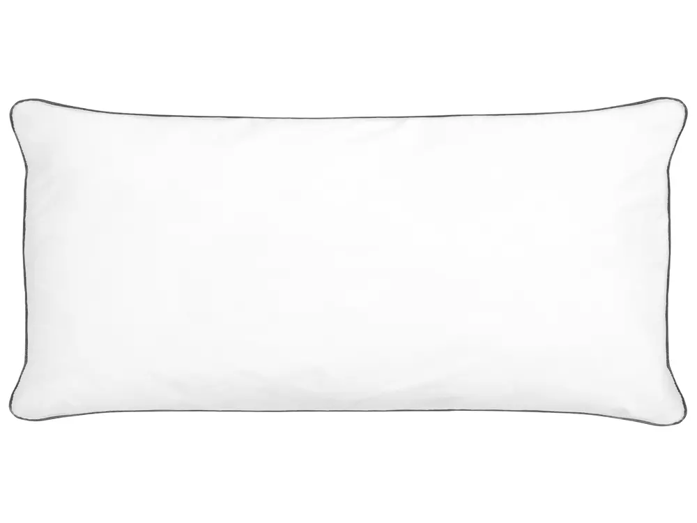 Kopfkissen PELISTER Niedrig 40 x 80 cm Mikrofaser Weiß