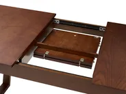Ausziehbarer Esstisch CAMDEN Dunkle Esche 160/200 cm 95 cm_1067692