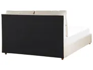 Postelja s prostorom za shranjevanje BATILLY Žamet Svetlo bež 140 x 200 cm_830084