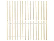 Bed Pine Wood TANNAY 180 x 200 cm (EU Super King) White_924678