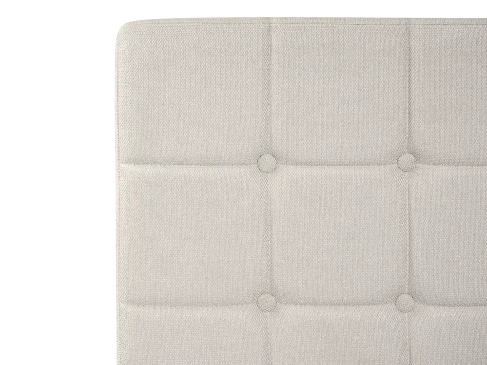 Adjustable Bed Fabric DUKE 180 x 200 cm (EU Super King) Light Beige_973319