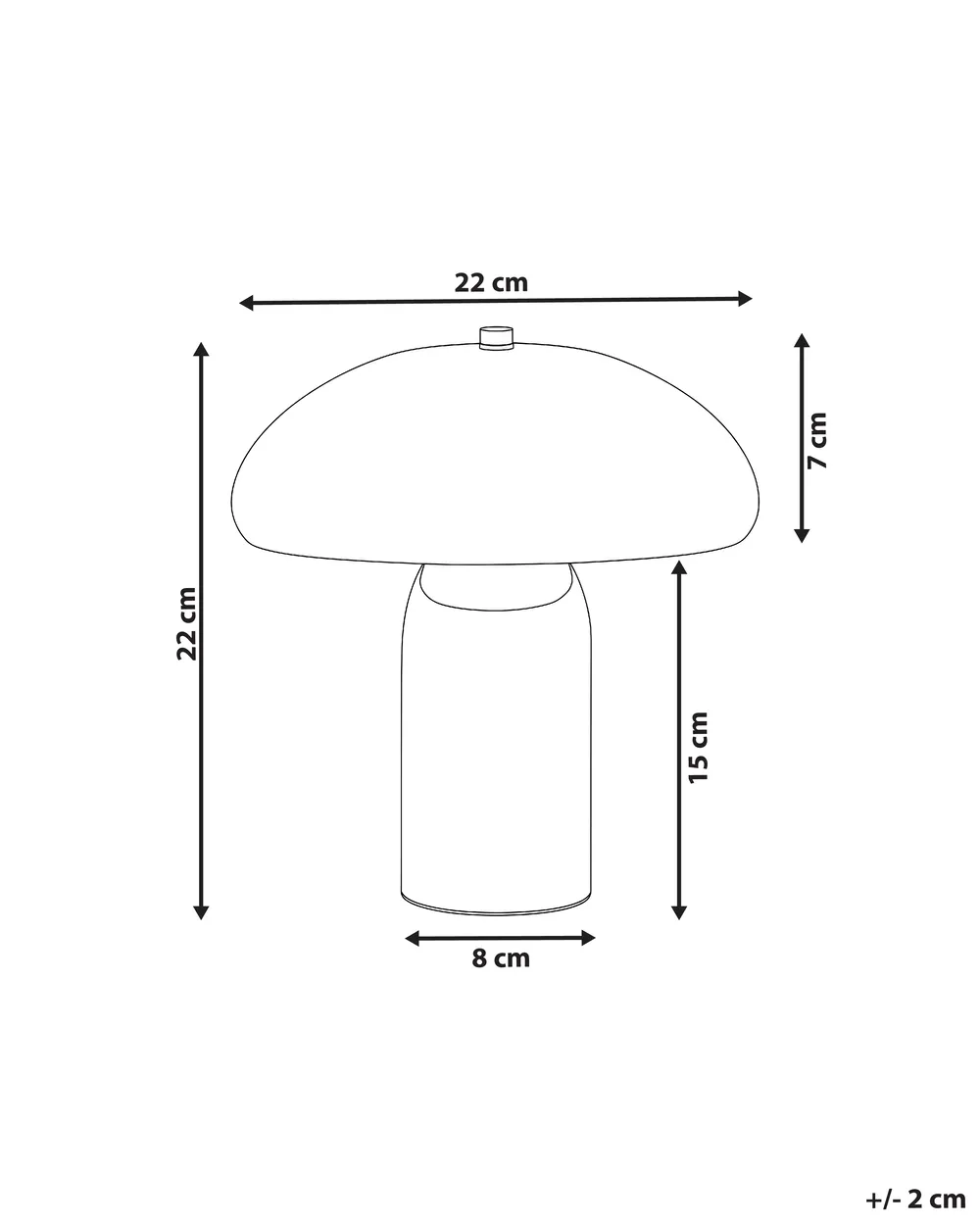 Tischlampe SANYA Metall Dunkelgrün_1063452