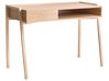 Bureau KOFOTEN 107 cm 48 cm Lichtbruin
