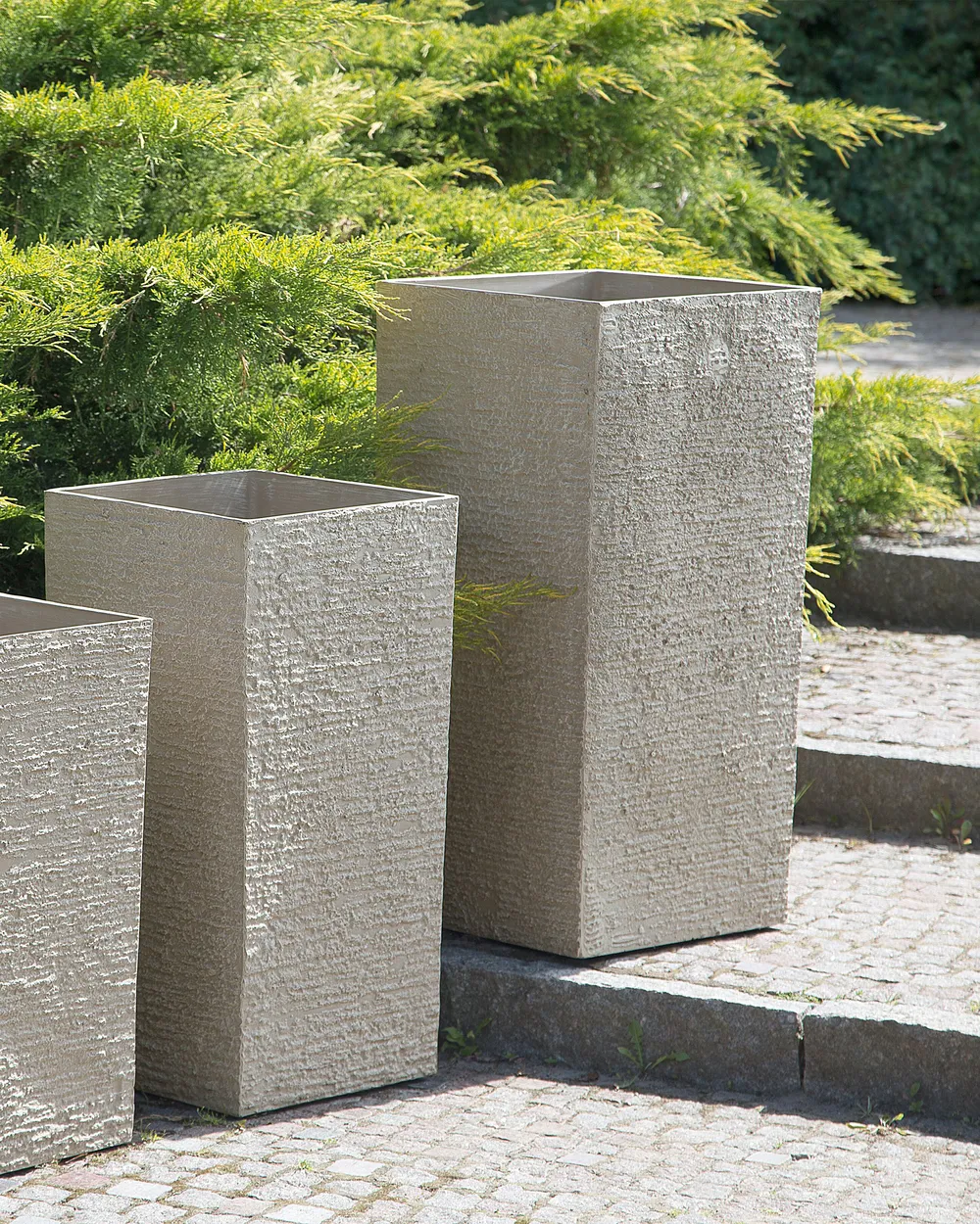 Blumenkübel TENNO 40 cm Beige