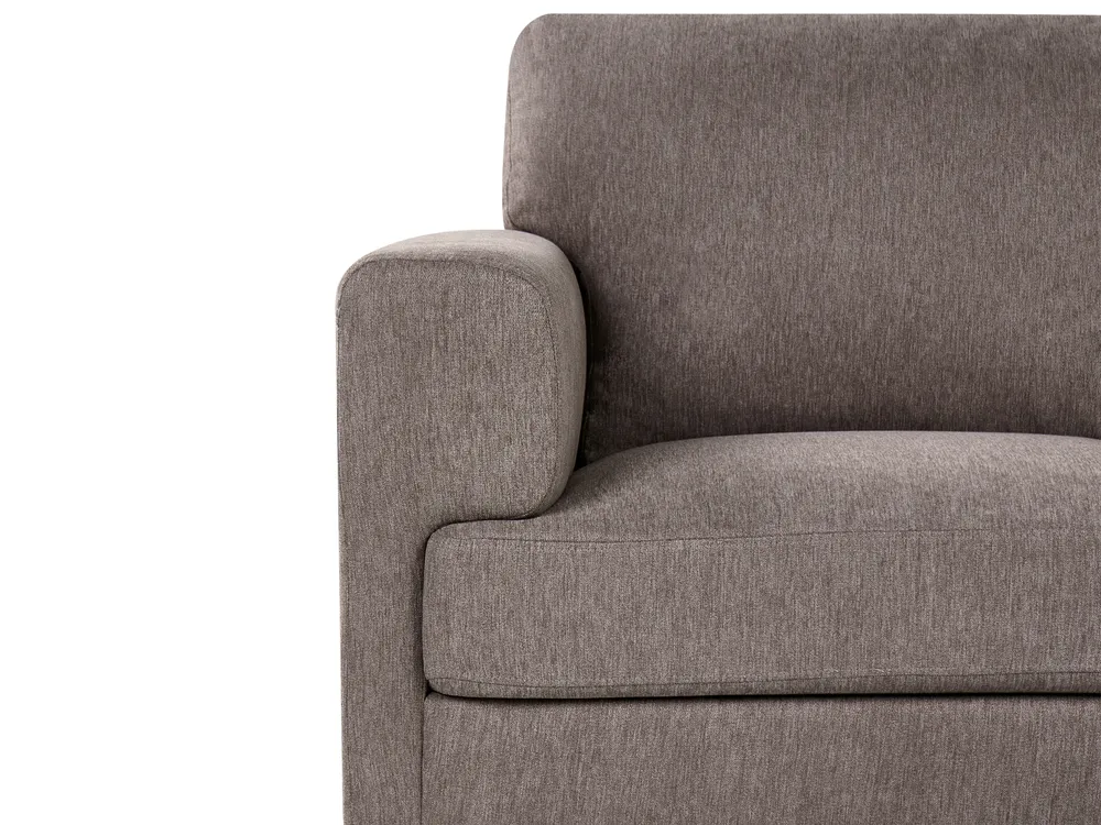 Sofa 2-Sitzer LOUSTO Stoff Braun_1044009