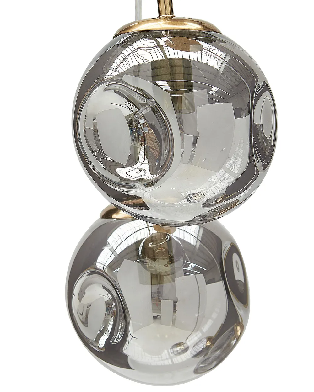Pendant Lamp RALFES Glass Brass_868615